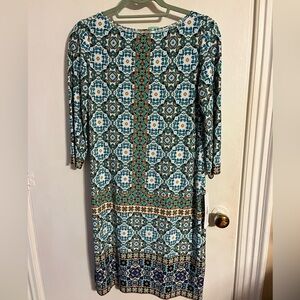 Wisp Jersey Dress Teal
